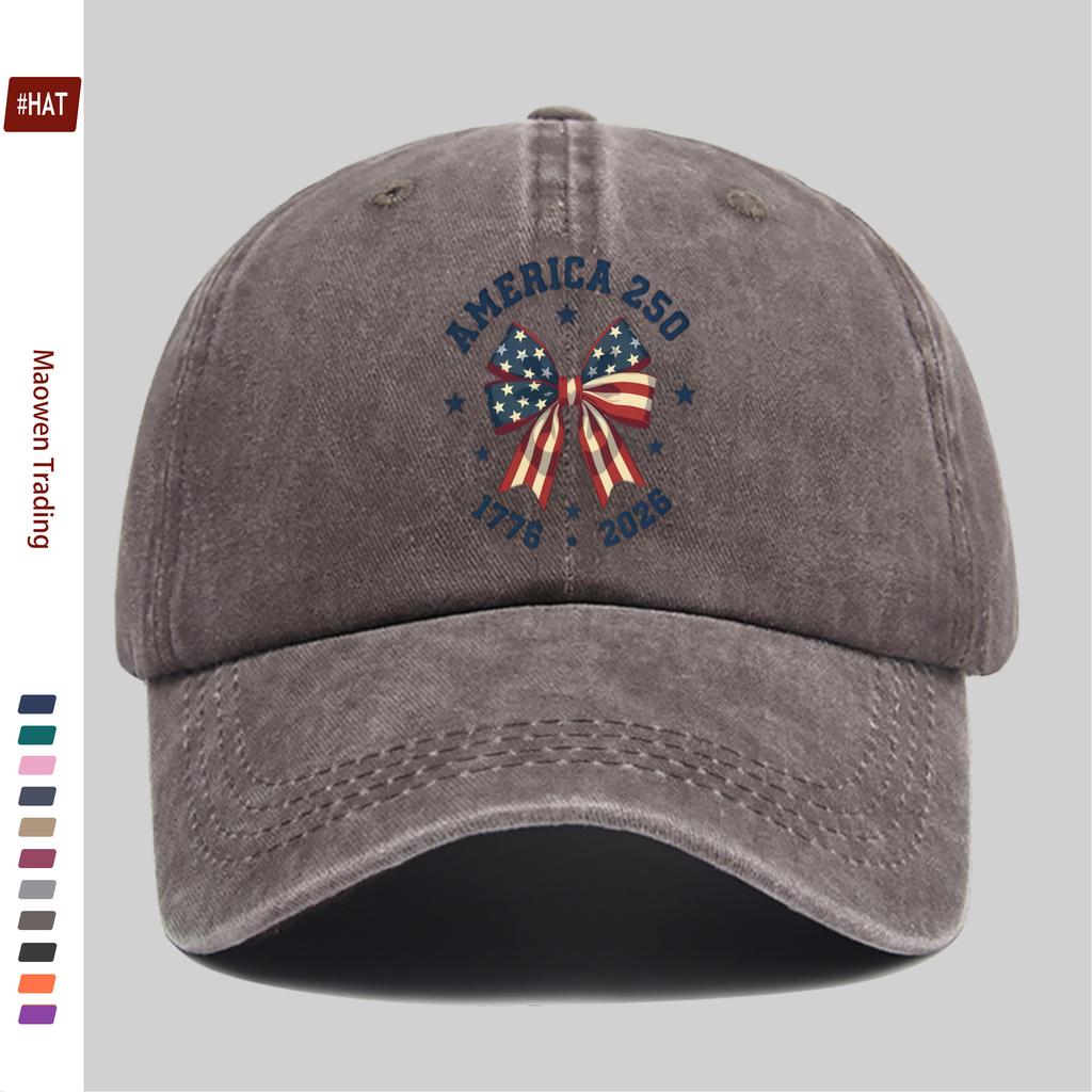 pc Casual American Flag th Anniversary Commemorative Patriotic Style Printed Baseball Cap Decorative Hat Suitable for Indep