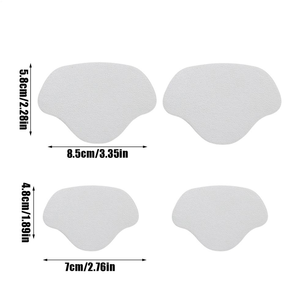 Shoe Heel Pad 4 Pieces Self-Adhesive Shoe Heel Inserts Home Daily Supplies for Running Sports Fitness Athletes Youth Inside Home