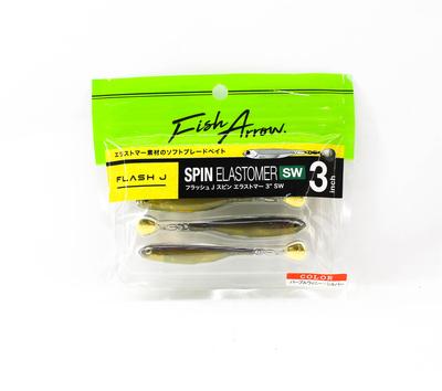 Fish Arrow Soft Lure Flash J Spin SW 3 Zoll 3 Stück pro Packung 103 (8994)