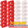 Für BMW Armaturenbrett Innenverkleidung Clip-SetAutomotive BefestigungsclipsRoter Einsatz-Tülle Panel-Halteclips 5/10/20 Stück