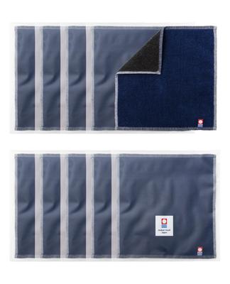 Imabari Reversible Hecho a Mano en Business BIZ Juego Individual de Toallas [aso], 100% Algodón, Toallas, Compacto, Japón, Para Hombre, Absorbente, Duradero,