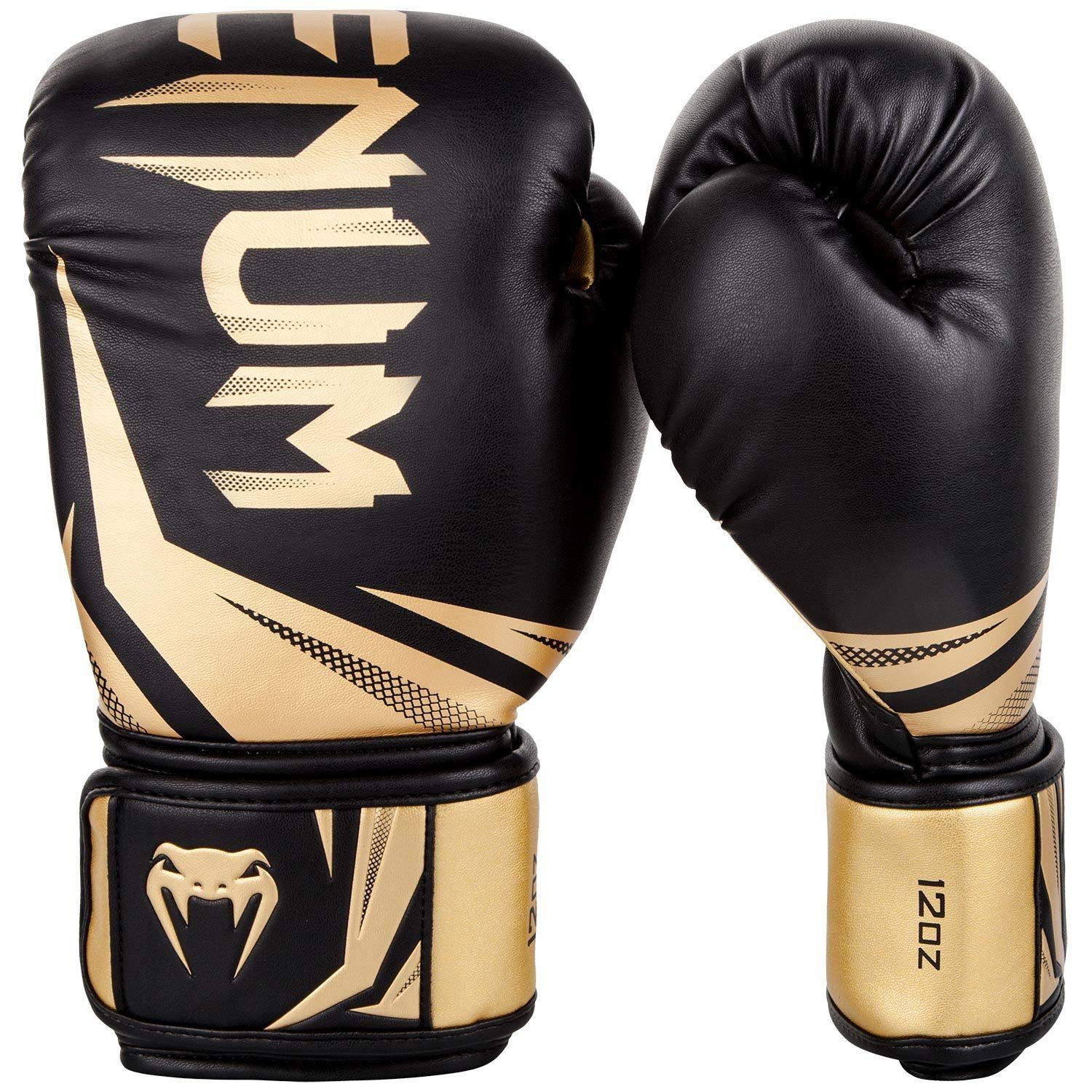 

VENUM Challenger Boxing Gloves 3.0 (Black/Gold, 16oz)