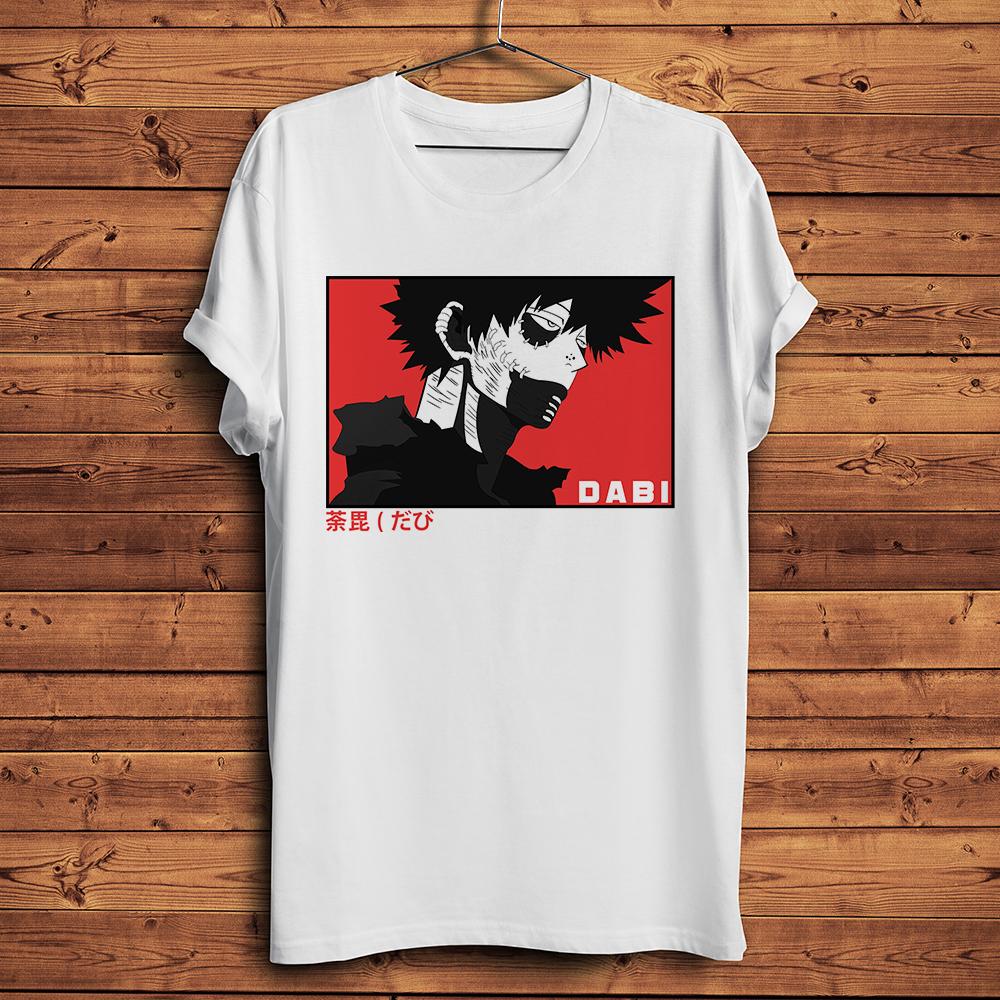 MHA Unisexga Villain Dabi Funny Anime TshirtWhite Casual Short Sleeve TShirtstreetwear Unisex Teebreathable Nocracking Print S