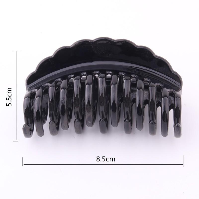 

Новейшие Классические Заколки для волос для женщин Большого размера Однотонный пластиковый краб для волос Дизайн «Клешня лобстера» Аксессуары для волос