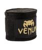 VENUM Bandages Bandages for and Martial Arts x 4.5m //Venum Boxing, Kickboxing, (Black Gold)