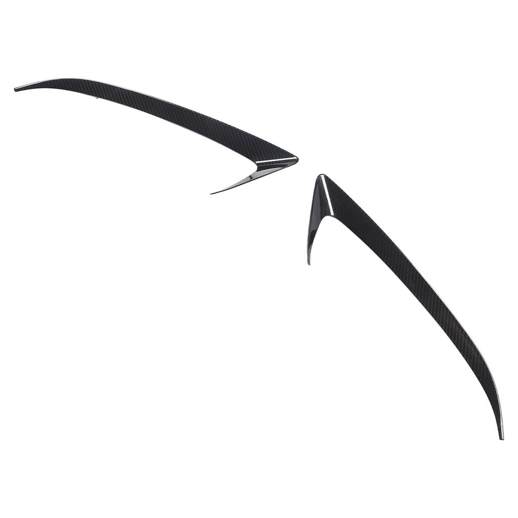 2Pcs Front Headlight Eyelid Carbon Fiber Headlight Eyebrow Cover Replacement for Subaru BRZ 2022 And Later