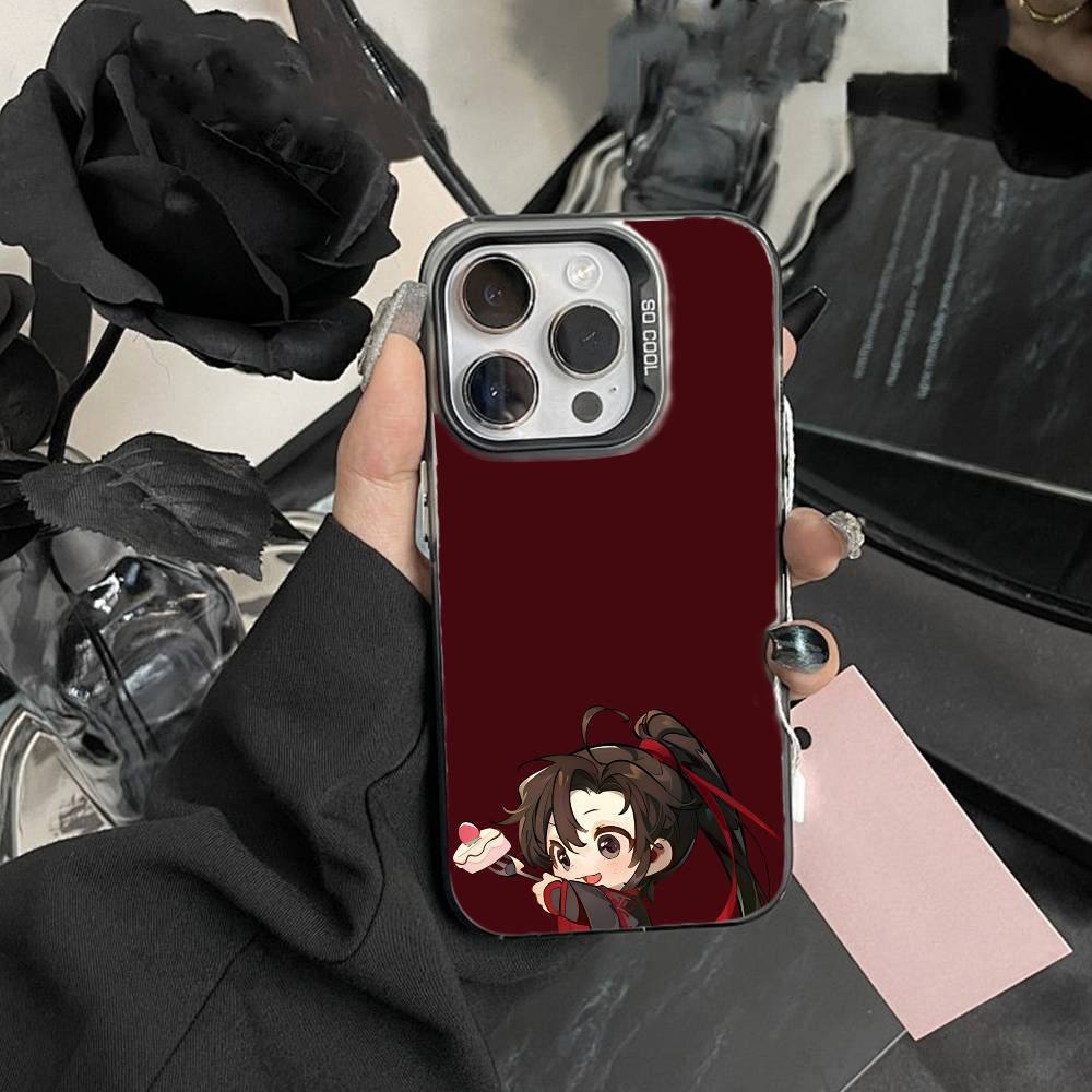 Custodia per Telefono Grandmaster Demonic Cultivation Per IPhone 16 17 15 14 12 13 Pro Max Colore Nero Cover Antiurto
