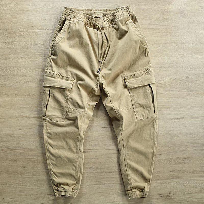Men's Trendy Japanese Loose-Fit Work Overalls for Spring and Autumn