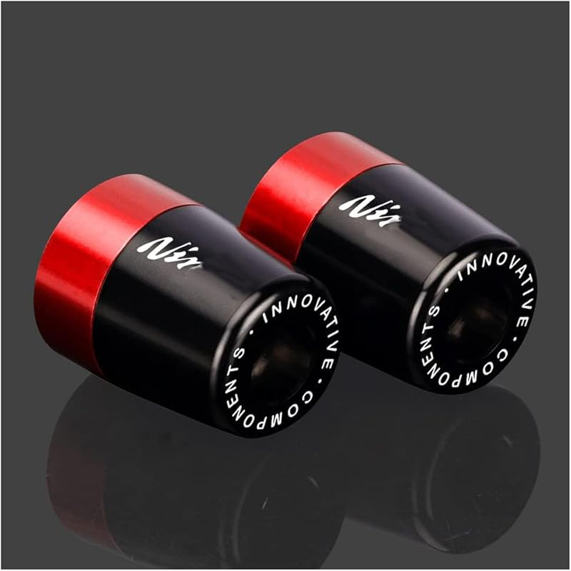 Handlebar Grip End For Ninja 250 300 400 650 1000 400R 250R 250SX 1000SX H2R ZX14R ZX10R ZX6R Motorcycle CNC Aluminum Handlebar Bar Ends Plug Balance