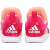 Adidas Rapidazen C Comfortable Slip Resistant Cushioning Low top Kids' Training Shoes Rose Red CG3264