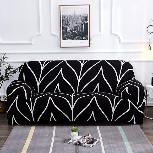 Geometry Plaid Sofa Cover Slipcovers Stretch Sofa Covers for Living Room Elastic Couch Chair Cover Sofa Towel 1/2/3/4-seater