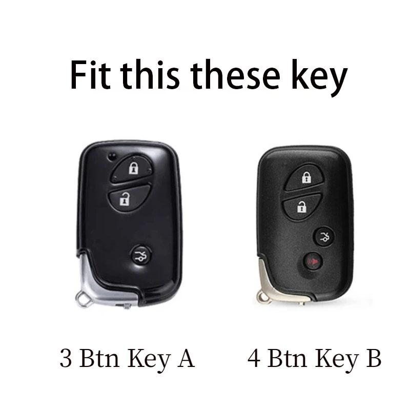 Grey Tpu 3 4 Buttons Remote Car Key Cover Case Silicone Protect Shell For Lexus Gx460 Gx Ct200H Es 300H Is250 Gx400 Rx270 Rx450H