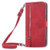 Zipper Leather Flip Wallet Case For OPPO Find X6 X8 Pro Reno 12 12F 13 Pro 7 7A 8 Lite A40 A40M A60 A80 A18 A38 A79 Phone Cover