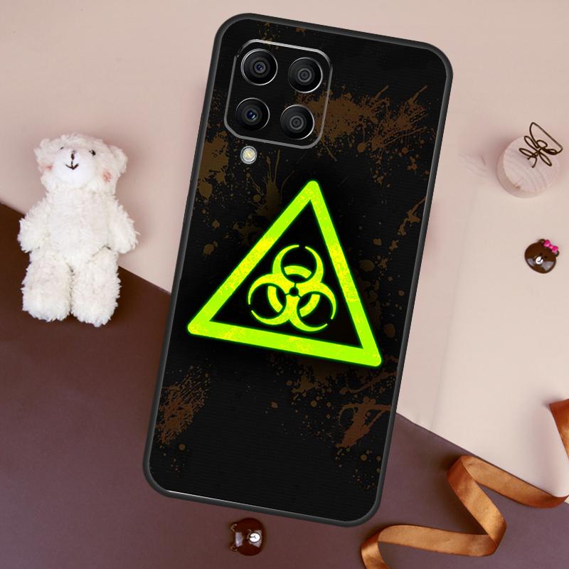 

Biohazard Symbol Logo Case For Samsung Galaxy M06 M53 M13 M31 M11 M35 M55 M15 M56 M36 M16 M12 M32 M52 M14 M34 M54 Samsung M54