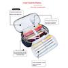 Large Capacity Minimalist Korean Style Pencil Case with Combination Lock for Elementary, Middle and High School Students.