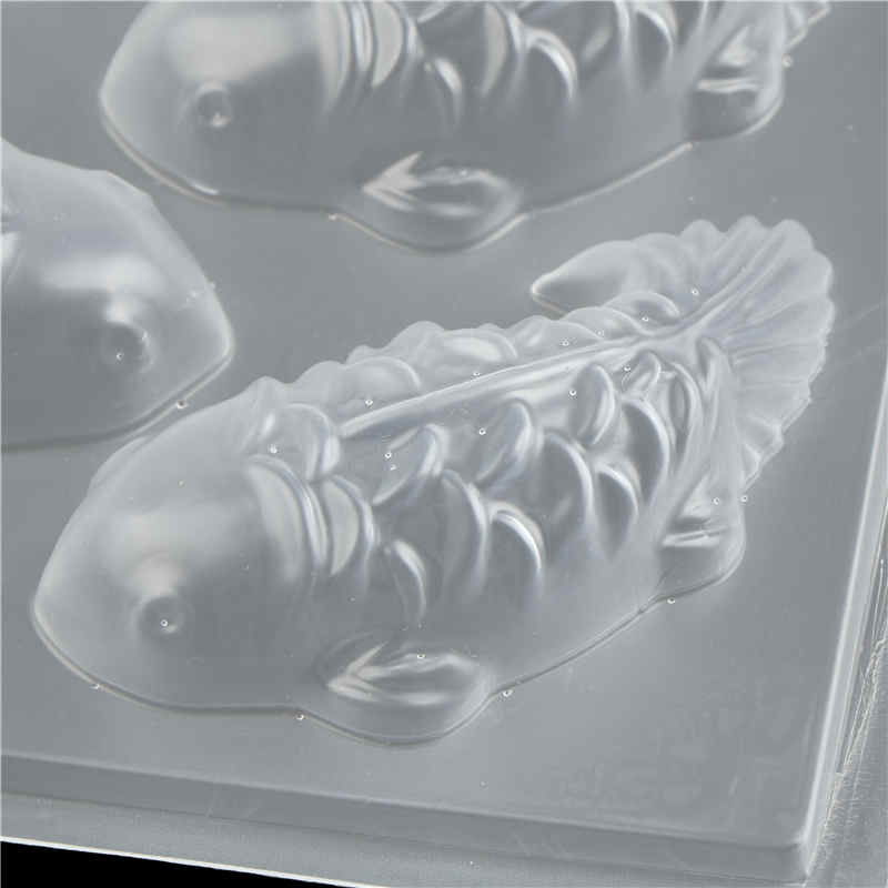 3D Carp Fish Cake Chocolate Mould For Jelly Sugarcraft Rice Cake Baking Tools