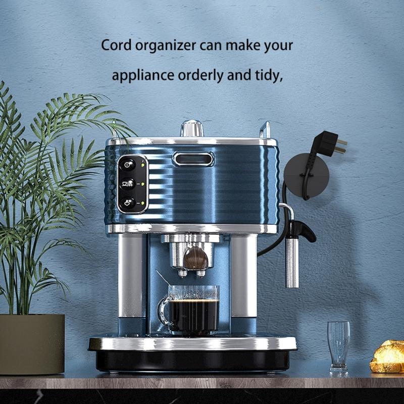 Pack of 2pcs Cable Organizers Power Cord Winder for Kitchen Devices Easy Installation and Tidy Storage Solution