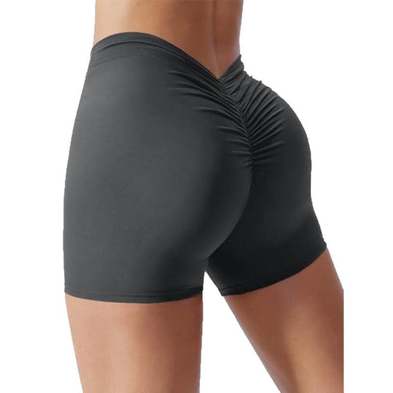 Women's Hip-Lifting Sexy Yoga Pants - Three-Quarter Length, Peach Buttocks Design