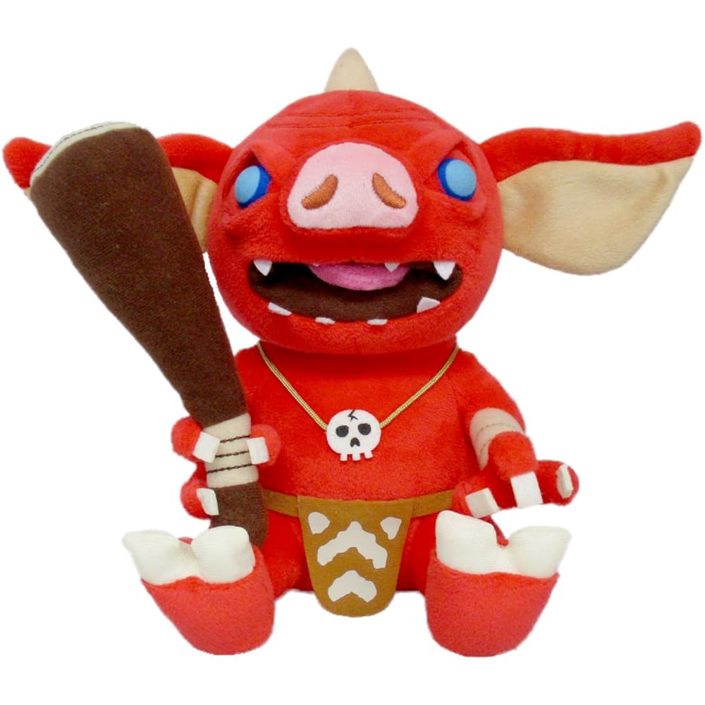 Sanei Boeki Legend of Zelda Bokoblin Plush Toy 25x14.5x21cm Soft Stuffed Animal