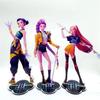 Anime KPop Demon Hunters Figure Acrylic Stand Model Rumi Mira Zoey Birthday Tabletop Decoration Christmas Fans Gifts 15cm