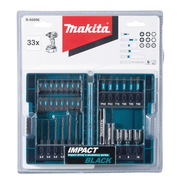 Makita Perceuse, ensembles embouts B-66896