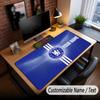 Großes Mauspadd Chelsea FC Aufdruck Benutzerdefinierter Text Schreibtischunterlage für Büro Gaming