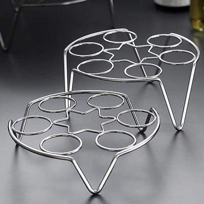 Multifunctional Steamed Egg Rack Stainless Steel Steamed Bun Dumplings Steaming Rack Durable Steamer Cooking Accessories