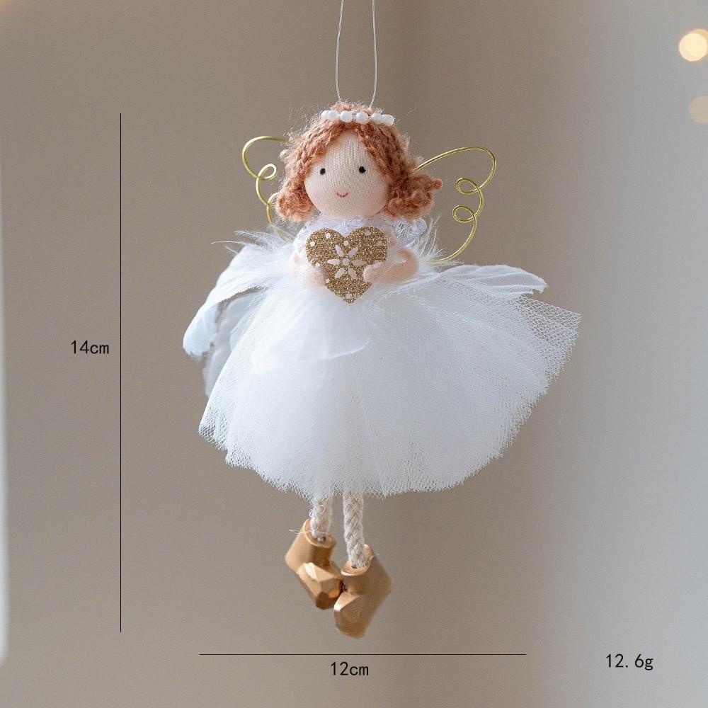 Gauze Skirt Christmas Tree Pendant Hanging Angel Girl Pendant Party Decoration