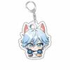 Acrylic Keychain Pendant: Kaveh, Nahida, Wanderer, Xiao, Furina, Scaramouche - Anime Big Mouth Wobbly Design