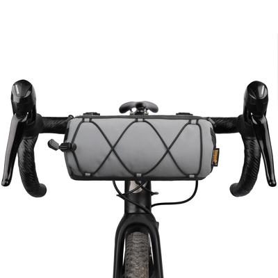 Rhinowalk Bicycle Handlebar Bag, Bicycle Front Bag, Frame Storage Roll Bag, Mountain Road Bike Commuter Shoulder Bag, Professional Cycling Accessory
