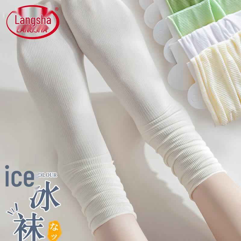 LangSha Women s Ultra-Thin Ballet Style Slouch Socks One Size (EU 35-40)