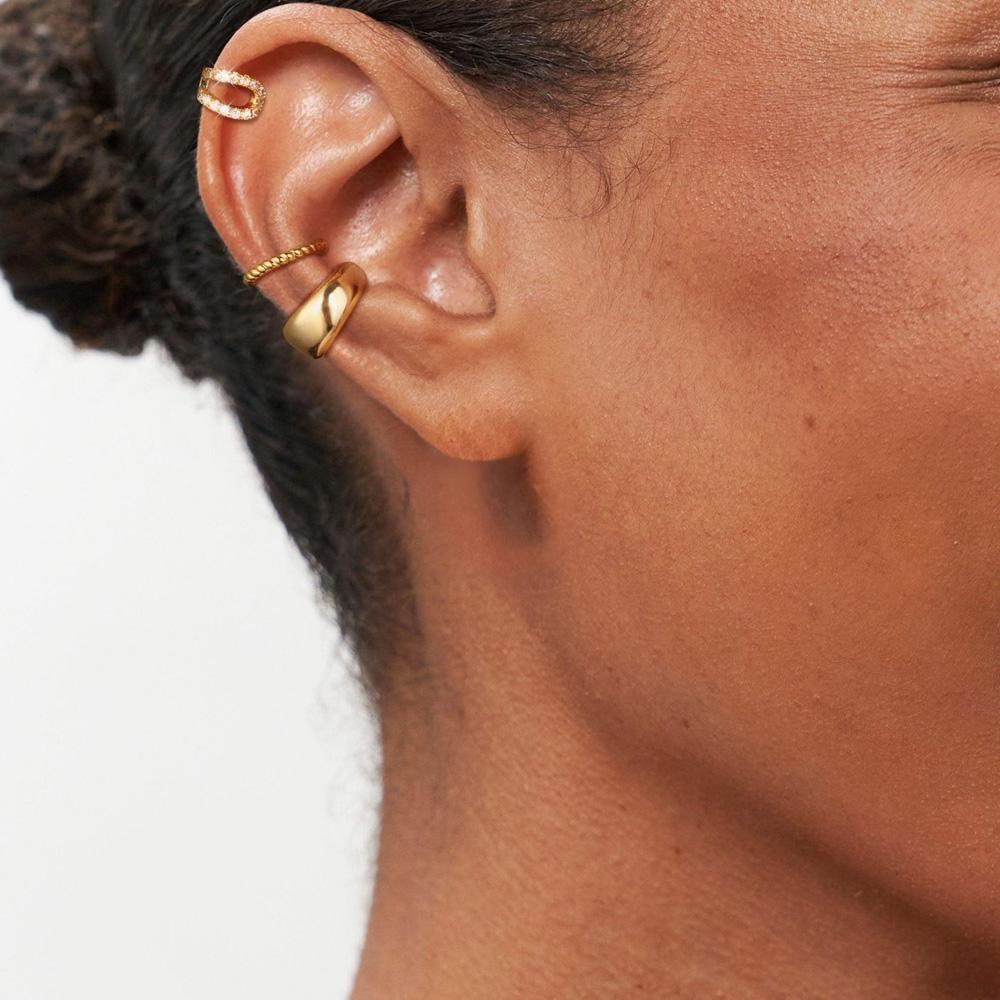 3Pcs/Set Clips Earring for Women Personalized Minimalist Earrings for No Ear Holes Ear Cuff Fake Piercing Clip on Earring