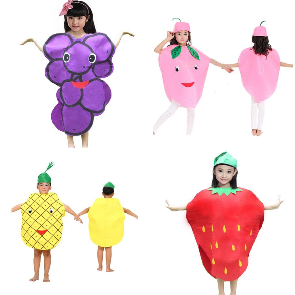 Kids Performance Outfit Fruits Vegetables