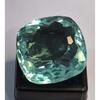 88-90 Ct Lab Created Sea Green Topaz Cushion Cut Stunning Certified Gemstone