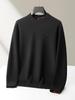 2025 Autumn-Winter Men's Plus Size Velvet Thick Sweater, Casual Round-Neck Warm Knitwear