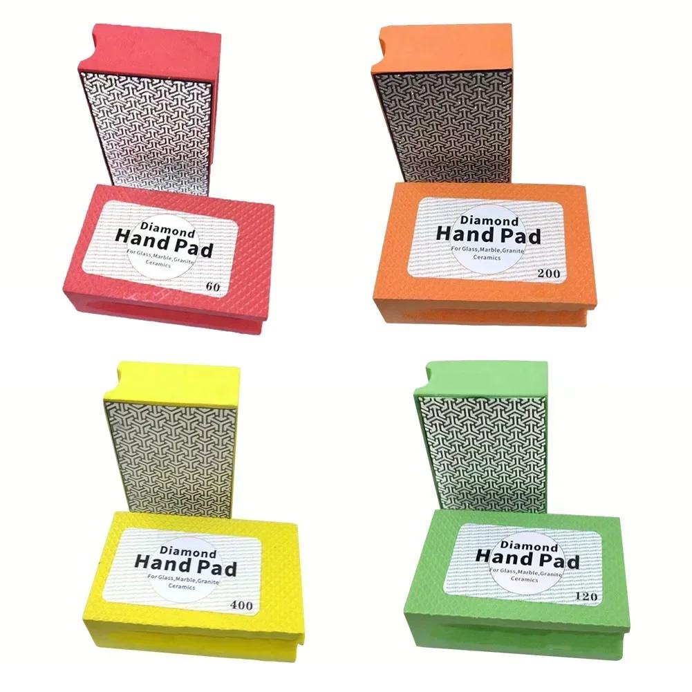 Grinding Block Tile Glass Diamond Polishing Pads Abrasive Tool Stone Marble Ceramic Abrasive Sanding Polisher Hand Tools
