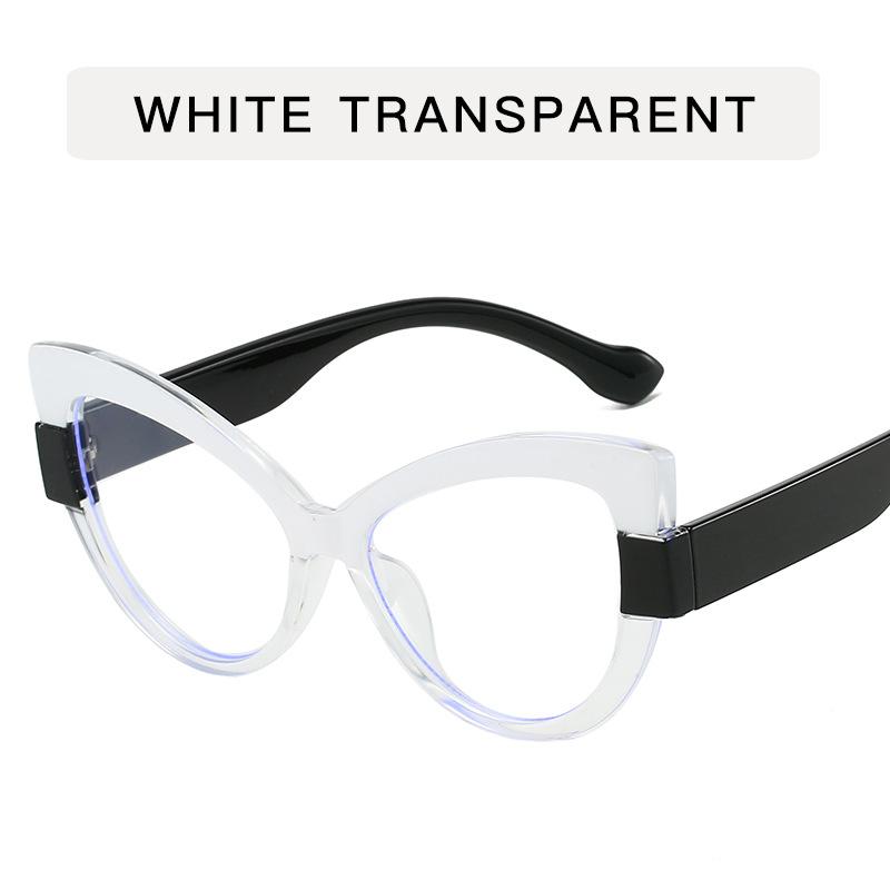 New in Cat Eye Optical Glasses Women Oversized Prescription Glasses Hyperopia Reading Glasses Anti Blue Light Computer Glasses