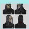 Eng rubberen monstermasker voor Halloweenfeest, kostuum, spookgezichtdecoratie