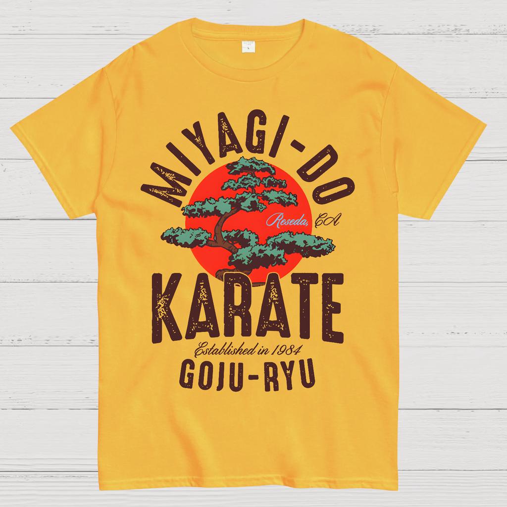 Miyagi-Do Karate Unisex 100% Cotton Summer Casual Cool Loose T-Shirt