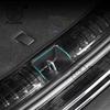 For AITO M9 2025 2026 Car threshold Rear Bumper Boot Guard Cover Trunk Plate Trim Protector Decoration Accessories Sticker