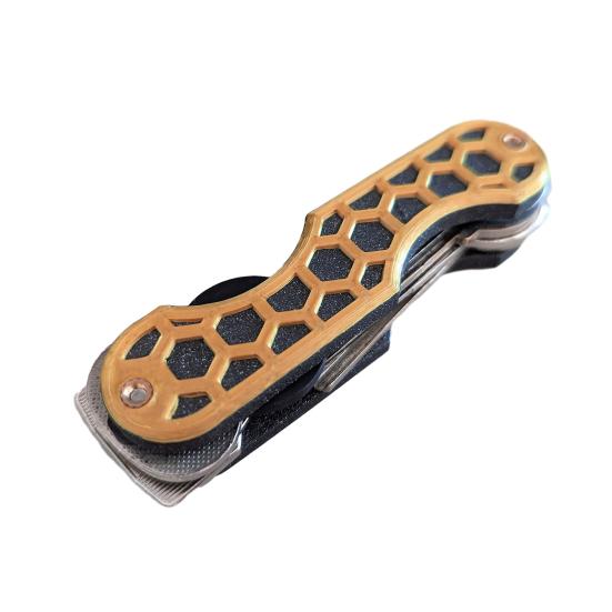 Key Holder Compact Size Lightweight Key Organizer Easy Access Car Fobs Minimalist EDC Keychains Expandable Kit