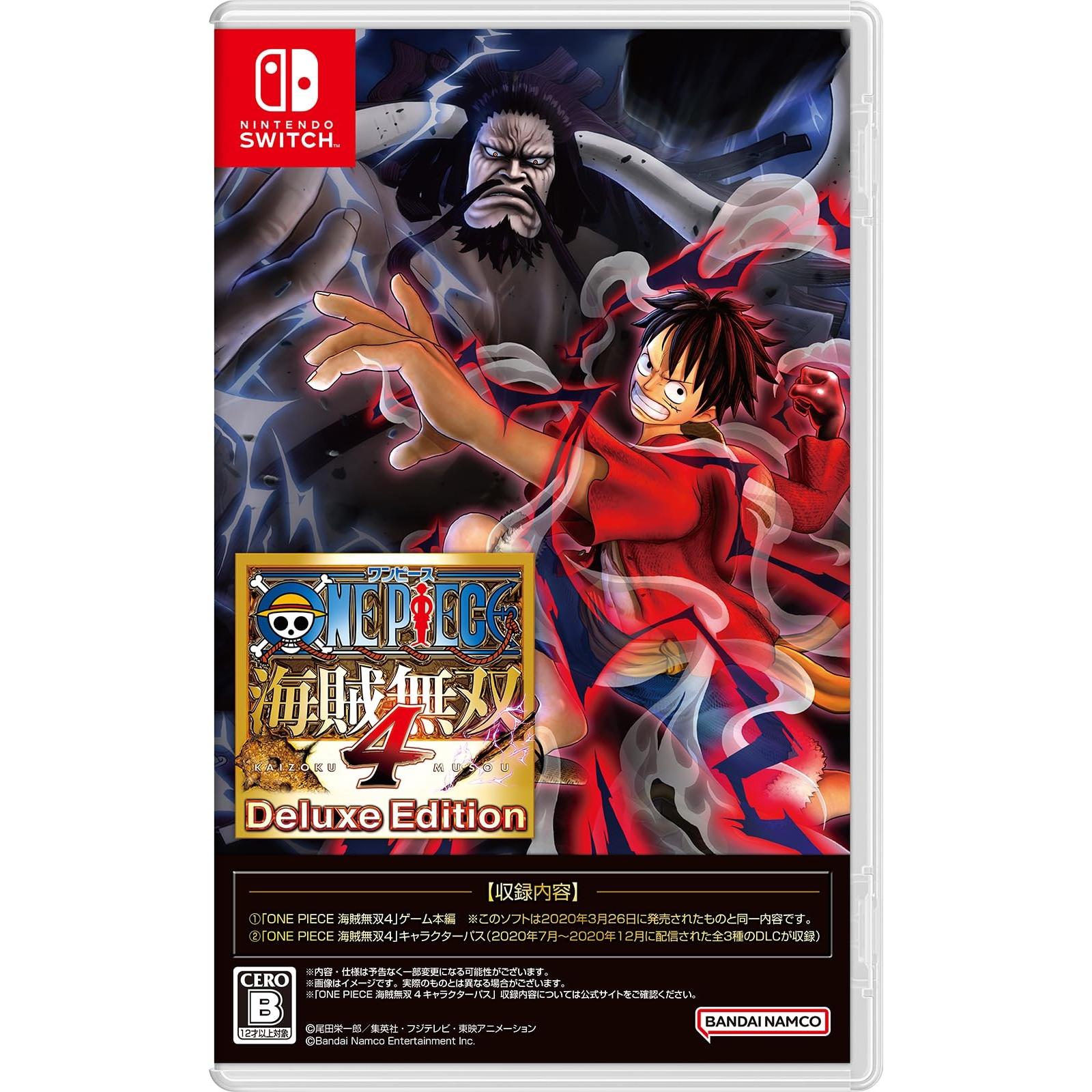 

Switch ONE PIECE Pirate Warriors 4 Deluxe Edition(Японське видання)