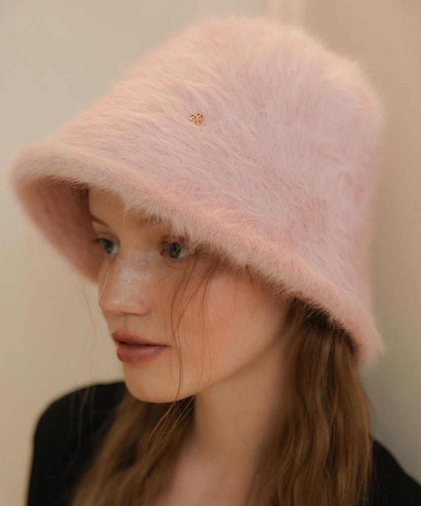 Tatiana Snow Fur Bucket Hat Ht8024 5 Colors