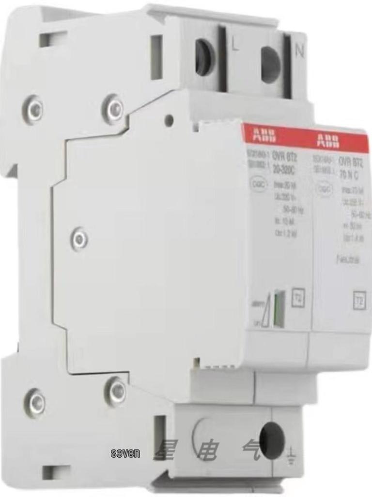 ABB OVR BT2 3N-20-320 Three-Phase Surge Protector/Arrester, 4P 40KA