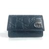 181680 Guccissima GG 6-key Set 6 Key Case Key Case Sima Leather Black