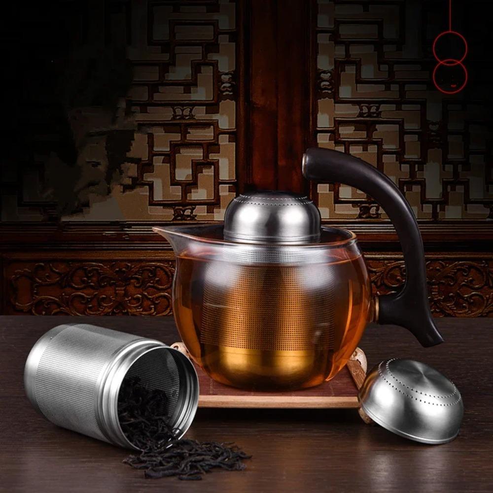 2Pcs Rust-proof Tea Ball Infuser Stainless Steel Stew Seasoning Strainer Tea Strainers  Office