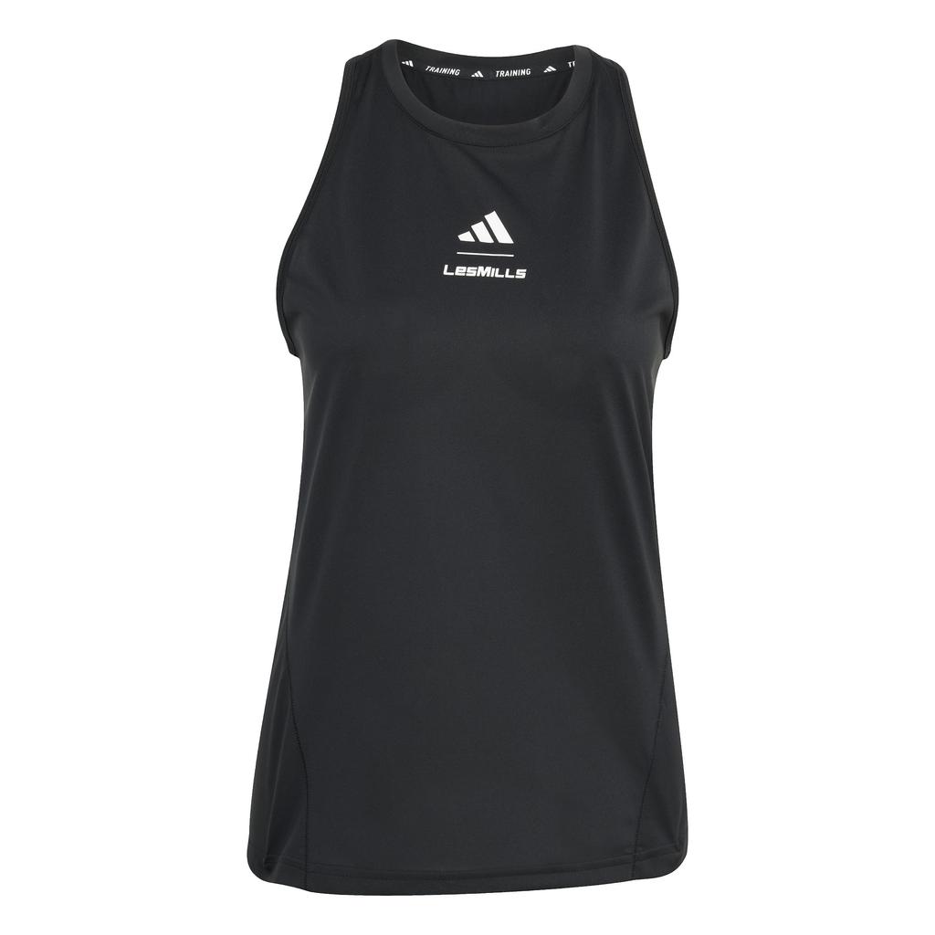 Adidas Les Mills Grafické tílko KCK31 Černé Dámské (JW1743)