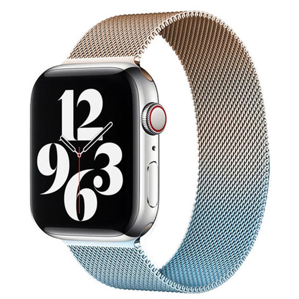 Toepasbare Magnetische Milanese Band voor Apple Watch Series 8/7/6/SE/5/4/3/2 en iWatch