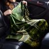1pc Deer Butterfly Blanket Lightweight Flannel Throw for Sofa Bed Travel Camping Livingroom Office Couch Chair