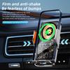 New Wireless Car Phone Holder with Charger 15W Wireless Phone Charging Mobile Holder for Car for IPhone Huawei Samsung Xiaomi